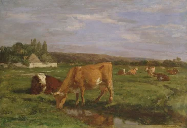 Das Tal der Touques, ca. 1858-62